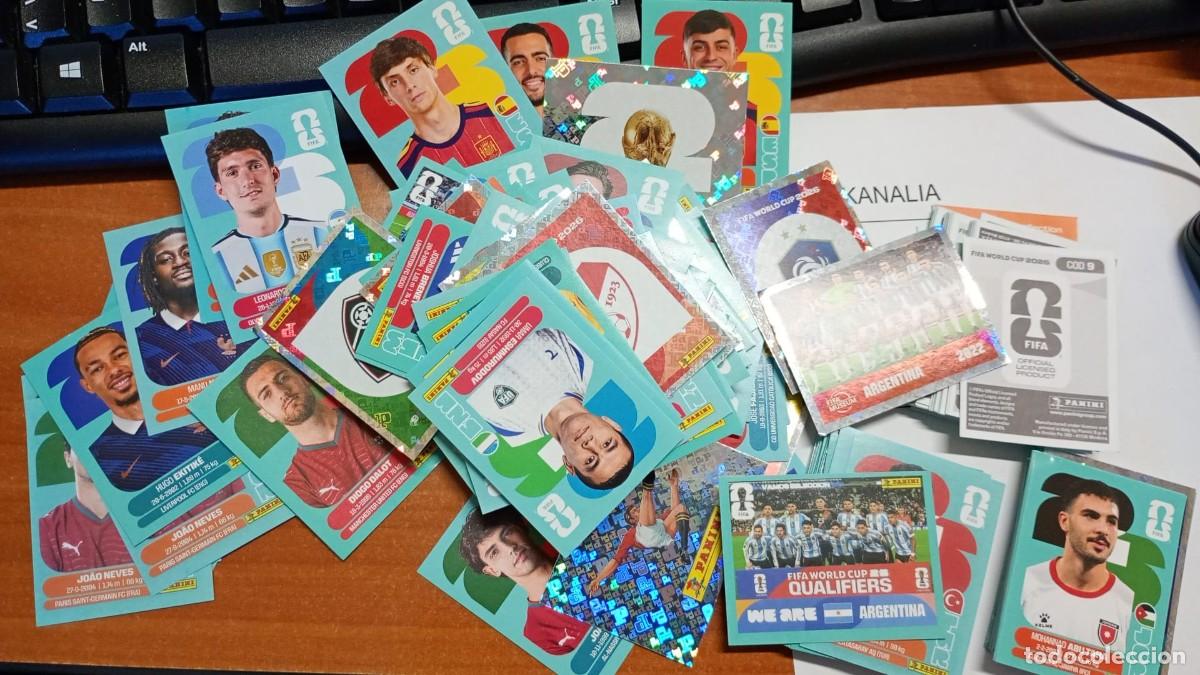 Cromos de f&uacute;tbol: Cromos FIFA World Cup 2026 - M&aacute;s de 250