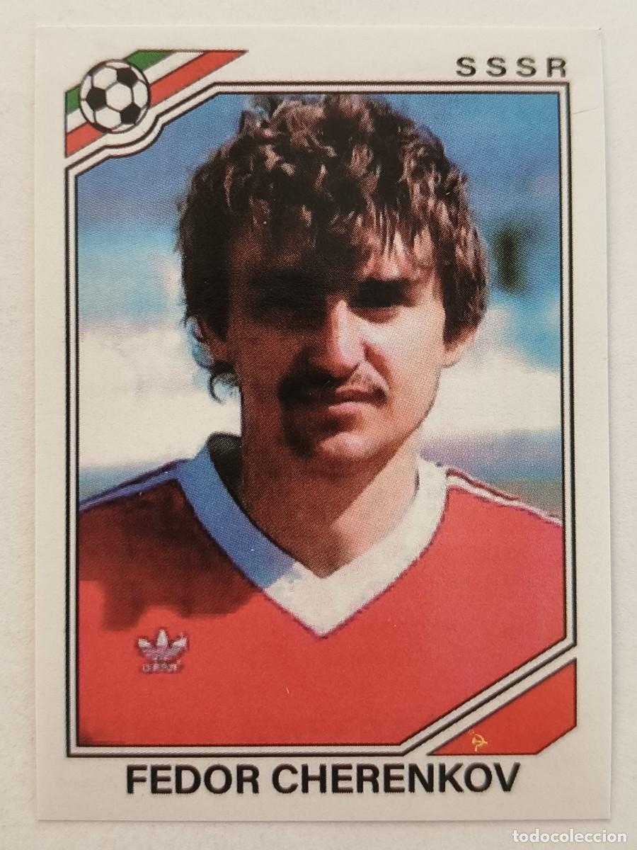 Cromos de f&uacute;tbol: #193 FEDOR CHERENKOV (U.R.S.S.) MUNDIAL MEXICO 86 PANINI