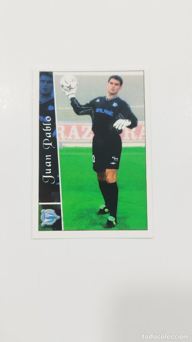 Figurine di Calcio: LAS FICHAS DE LA LIGA 2003 - JUAN PABLO - ALAVES
