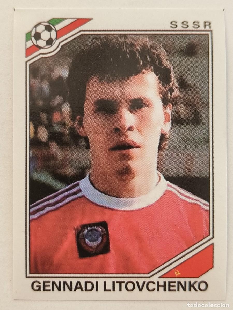 Cromos de f&uacute;tbol: #194 GENNADI LITOVCHENKO (U.R.S.S.) MUNDIAL MEXICO 86 PANINI