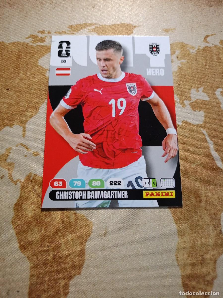 Cromos de f&uacute;tbol: Austria 56 CHRISTOPH BAUMGARTNER Adrenalyn WORLD cup 2026