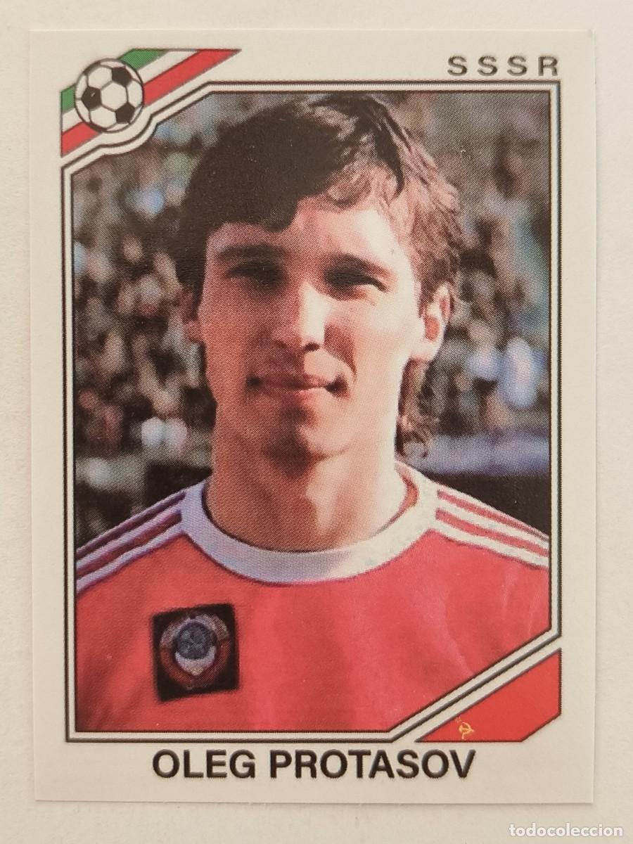 Cromos de f&uacute;tbol: #196 OLEG PROTASOV (U.R.S.S.) MUNDIAL MEXICO 86 PANINI