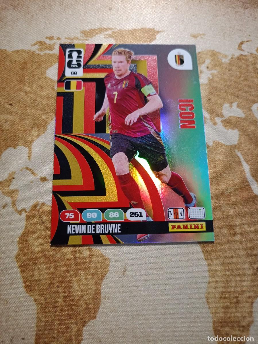 Cromos de f&uacute;tbol: B&eacute;lgica 60 K&Eacute;VIN DE BRUYNE Adrenalyn WORLD cup 2026