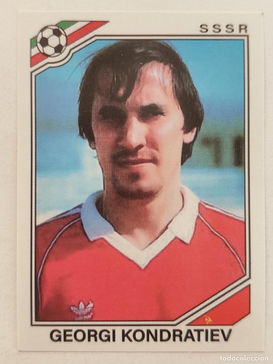 Cromos de f&uacute;tbol: #197 GEORGI KONDRATIEV (U.R.S.S.) MUNDIAL MEXICO 86 PANINI