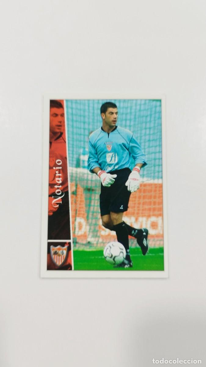 Football Stickers: LAS FICHAS DE LA LIGA 2003 - NOTARIO - SEVILLA F.C.