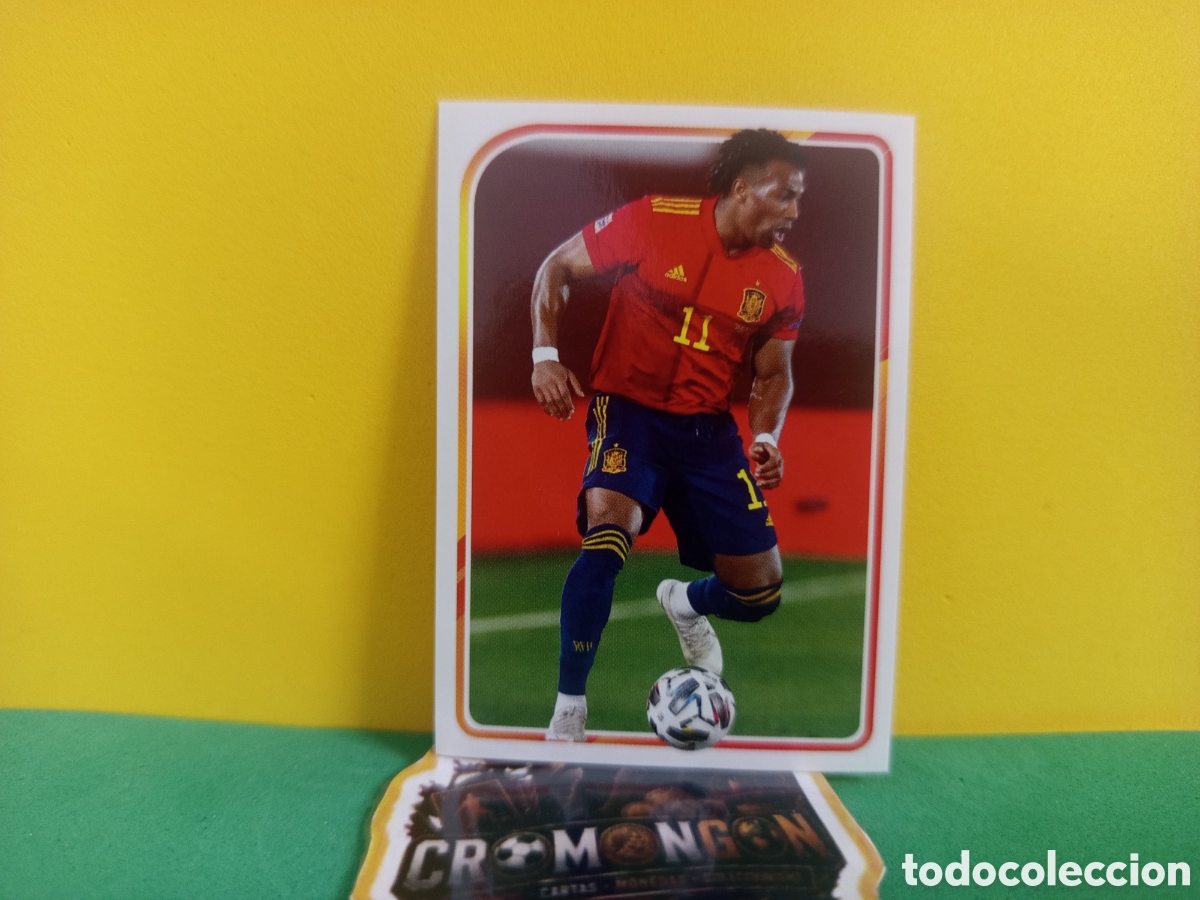 Cartes &agrave; collectionner de Football: ❇️ CROMO ⚽ ADAMA TRAORE ESPA&Ntilde;A 83 EL &Aacute;LBUM DE LA SELECCI&Oacute;N CARREFOUR PANINI FAMILY SIN PEGAR ❇️