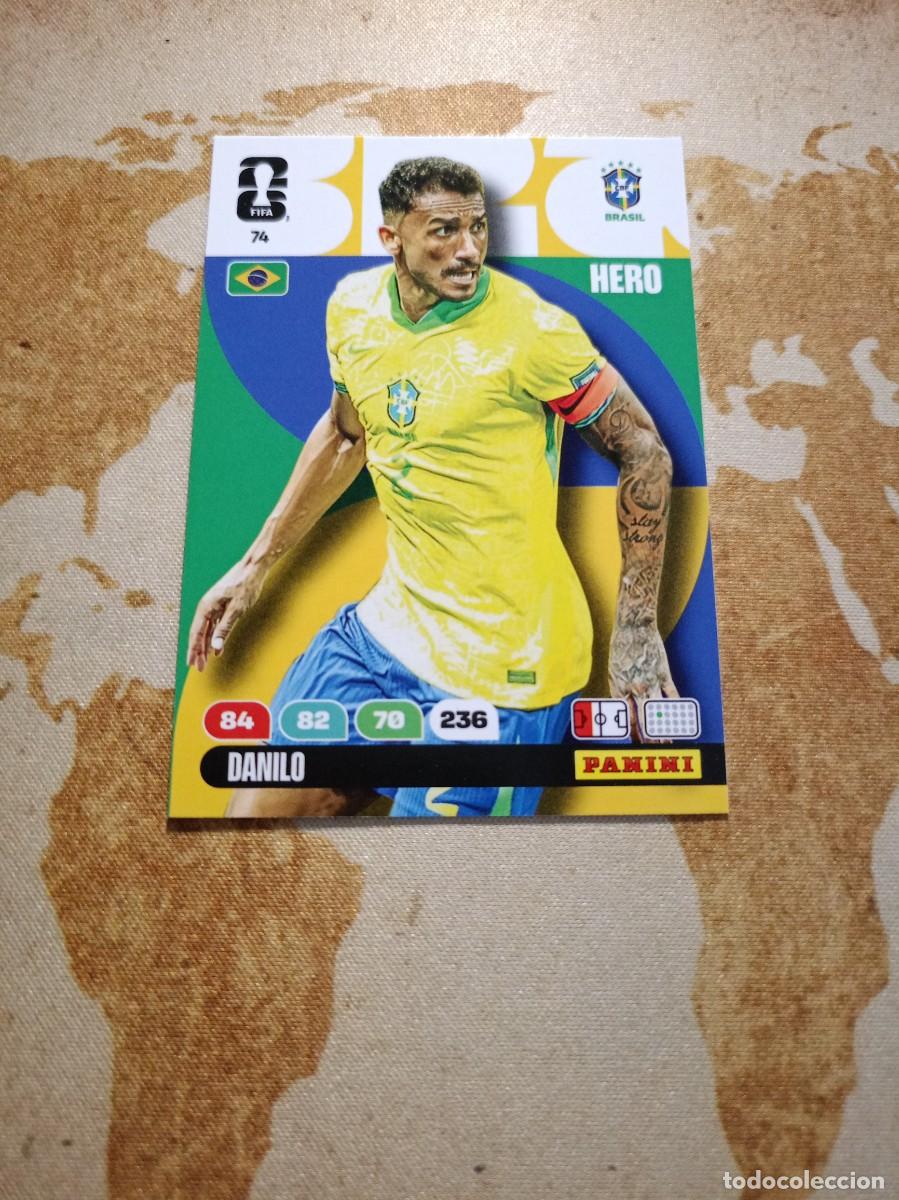 Cartes &agrave; collectionner de Football: Brasil 74 DANILO Adrenalyn WORLD cup 2026