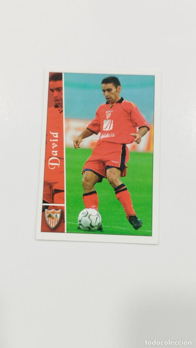 Football Stickers: LAS FICHAS DE LA LIGA 2003 - DAVID - SEVILLA F.C.