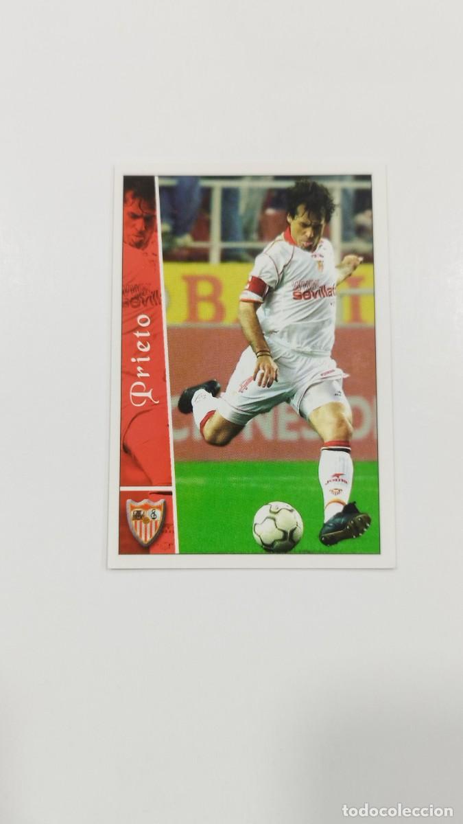 Football Stickers: LAS FICHAS DE LA LIGA 2003 - PRIETO - SEVILLA F.C.