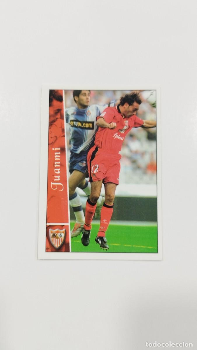 Football Stickers: LAS FICHAS DE LA LIGA 2003 - JUANMI - SEVILLA F.C.