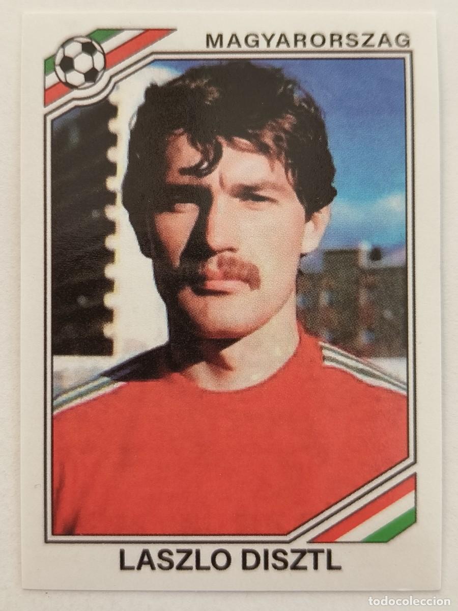 Cartes &agrave; collectionner de Football: #206 LASZLO DISZTL (HUNGRIA) MUNDIAL MEXICO 86 PANINI