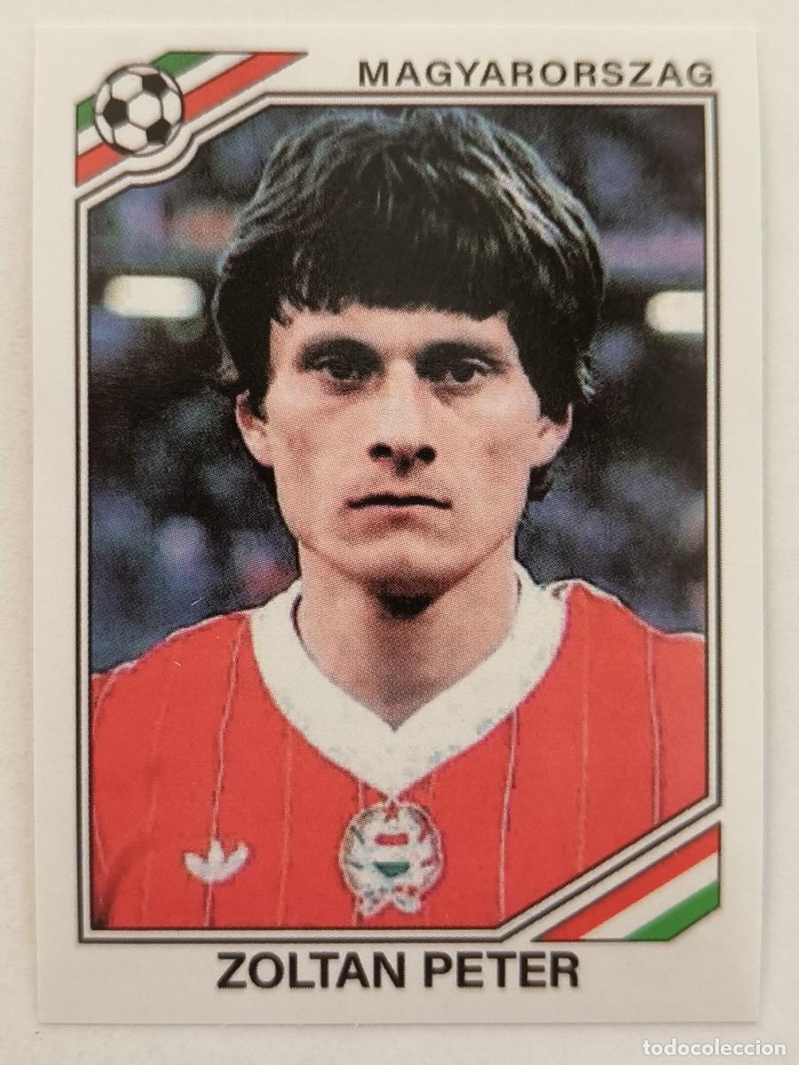 Cartes &agrave; collectionner de Football: #207 ZOLTAN PETER (HUNGRIA) MUNDIAL MEXICO 86 PANINI