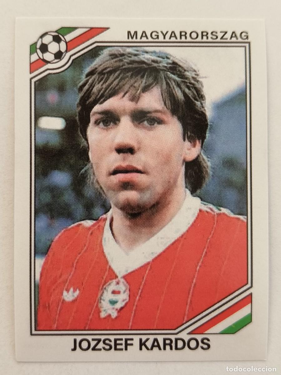 Cromos de f&uacute;tbol: #208 JOZSEF KARDOS (HUNGRIA) MUNDIAL MEXICO 86 PANINI