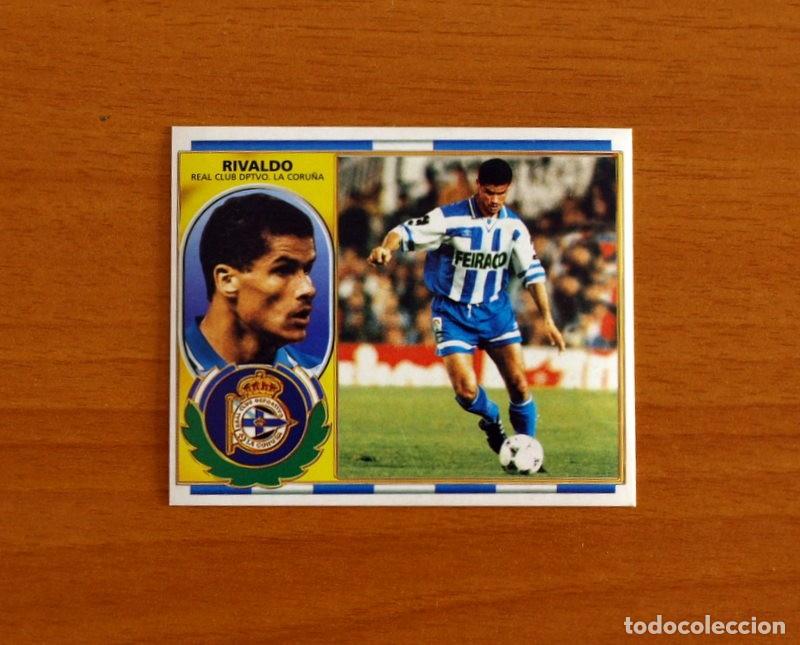 Cromos de f&uacute;tbol: Deportivo de la Coru&ntilde;a -Rivaldo -Coloca -Rookie - Ediciones Este Liga 1996-1997, 96-97 -Nunca Pegado