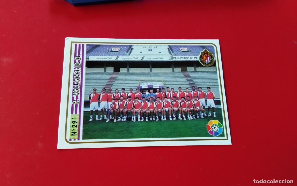 Cromos de f&uacute;tbol: REAL VALLADOLID CROMO DE LA PLANTILLA TEMPORADA 93/94