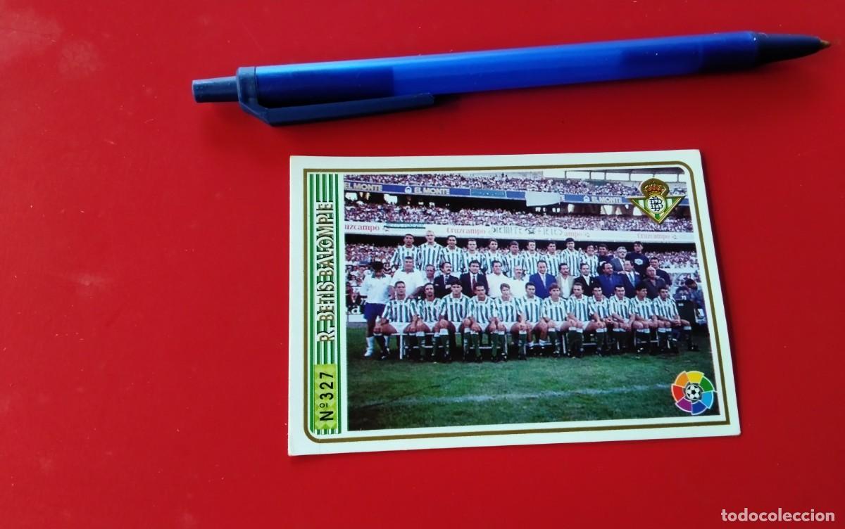 Cromos de f&uacute;tbol: REAL BETIS BALOMPIE CROMO DE LA PLANTILLA TEMPORADA 93/94