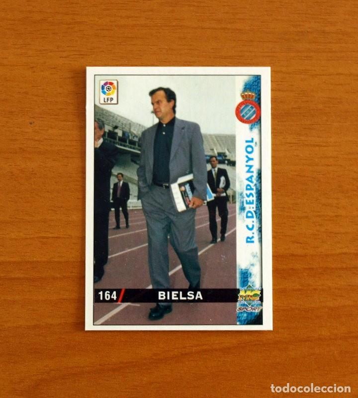Cromos de f&uacute;tbol: R.C.D. Espa&ntilde;ol-Espanyol -N&ordm; 164 Bielsa Entrenador - Mundicromo Las Fichas de la Liga 1998-1999-98-99