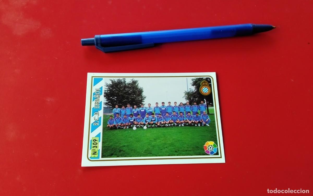 Cromos de f&uacute;tbol: R.C.D. ESPA&Ntilde;OL CROMO DE LA PLANTILLA TEMPORADA 93/94