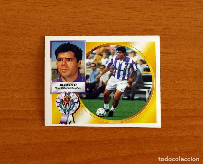 Cromos de f&uacute;tbol: Real Valladolid - Alberto - Ediciones Este Liga 1994-1995, 94-95 - Nunca pegado