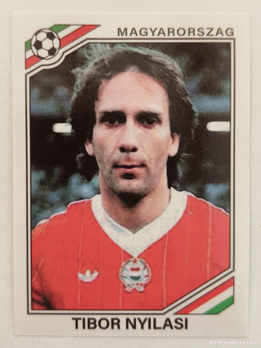 Cromos de f&uacute;tbol: #214 TIBOR NYILASI (HUNGRIA) MUNDIAL MEXICO 86 PANINI