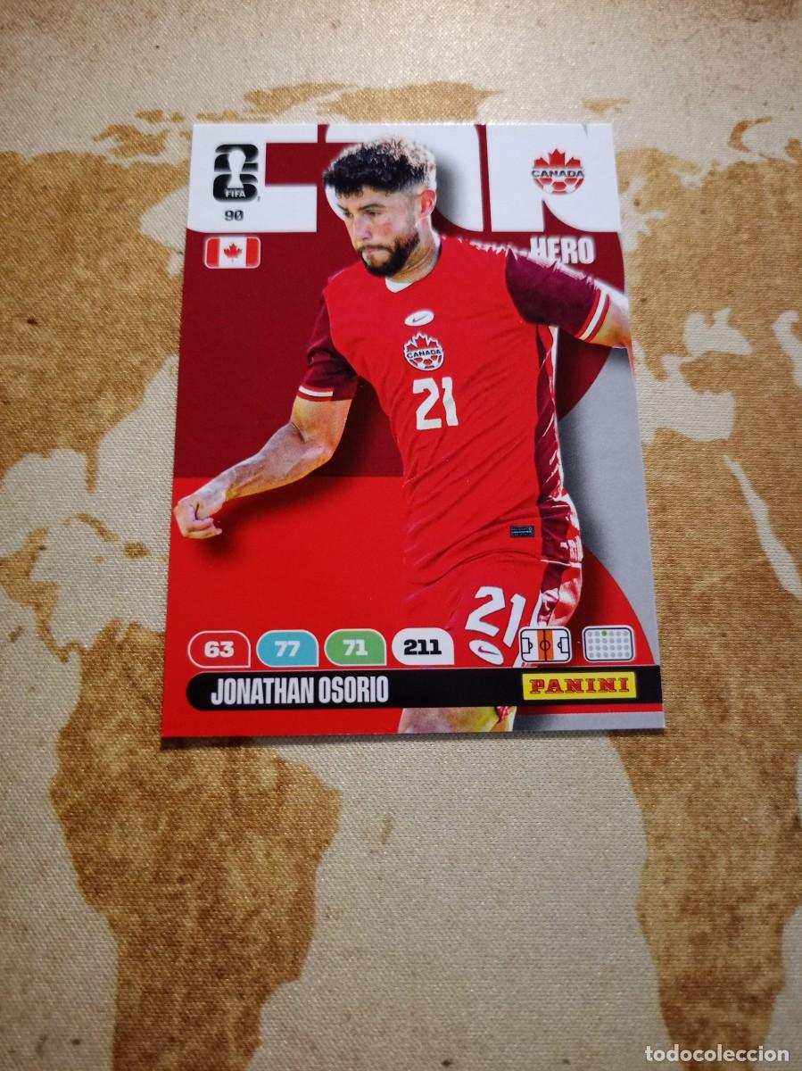 Cromos de f&uacute;tbol: Canad&aacute; 90 JONATHAN OSORIO Adrenalyn WORLD cup 2026