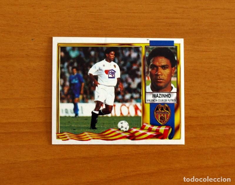Cromos de f&uacute;tbol: Valencia - Mazinho - Ediciones Este Liga 1995-1996, 95-96 - Nunca Pegado