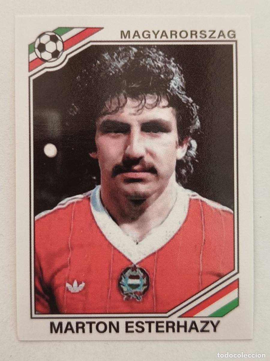 Cromos de f&uacute;tbol: #215 MARTON ESTERHAZY (HUNGRIA) MUNDIAL MEXICO 86 PANINI
