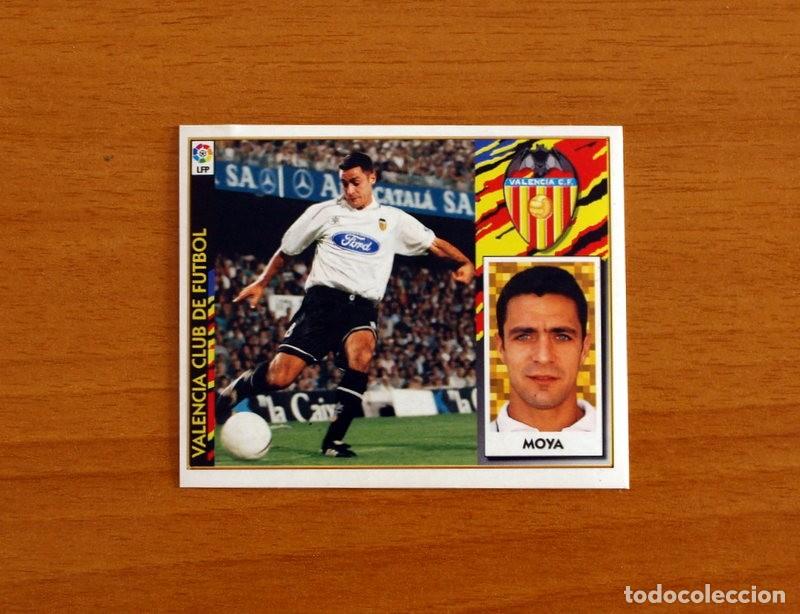 Cromos de f&uacute;tbol: Valencia - Moya - BAJA - Ediciones Este Liga 1997-1998, 97-98 - Nunca Pegado