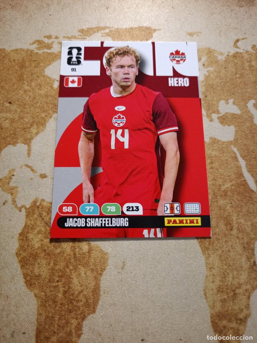 Cromos de f&uacute;tbol: Canad&aacute; 91 JACOB SHAFFELBURG Adrenalyn WORLD cup 2026
