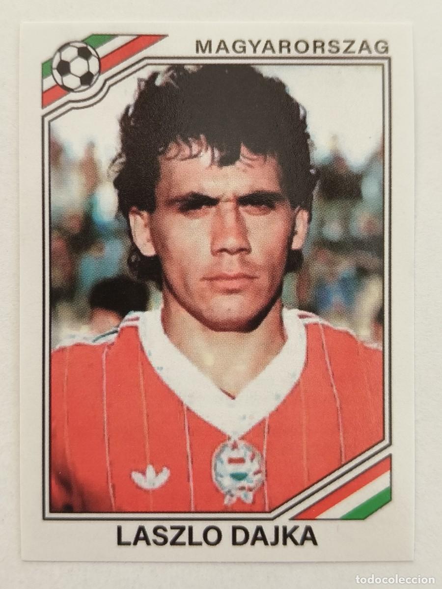 Cromos de f&uacute;tbol: #216 LASZLO DAJKA (HUNGRIA) MUNDIAL MEXICO 86 PANINI