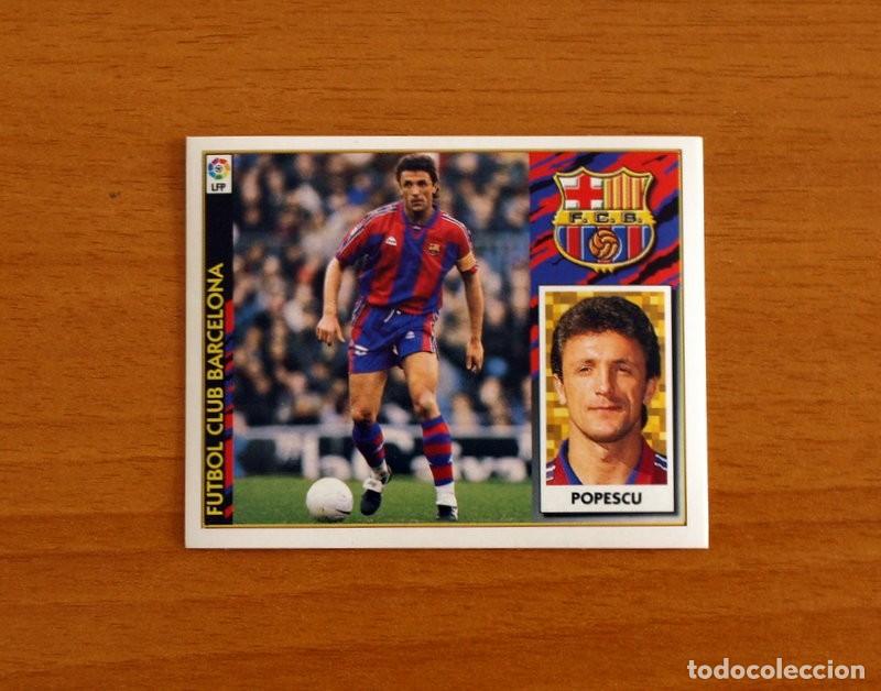 Cromos de Futebol: Futbol Club Barcelona - Popescu - BAJA - Ediciones Este Liga 1997-1998, 97-98 - Nunca pegado