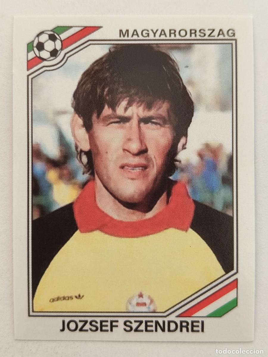 Cromos de Futebol: #217 JOZSEF SZENDREI (HUNGRIA) MUNDIAL MEXICO 86 PANINI