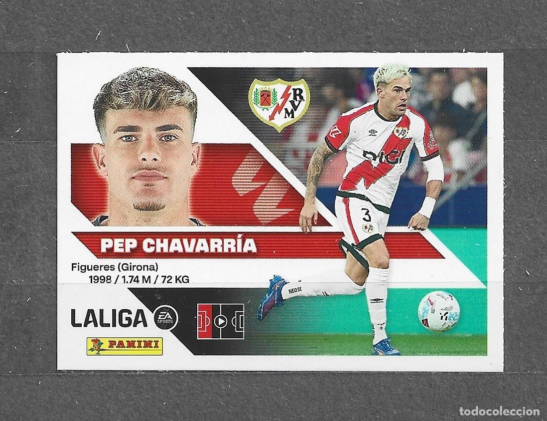 Football Stickers: Liga este 26/27 - Pep Chavarr&iacute;a - N&deg; 10 - Rayo Vallecano