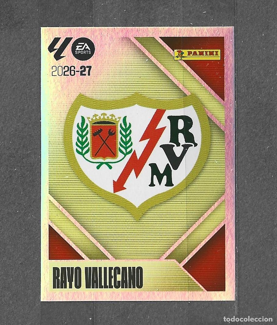 Football Stickers: Liga este 26/27 - Escudo - N&deg; 1 - Rayo Vallecano