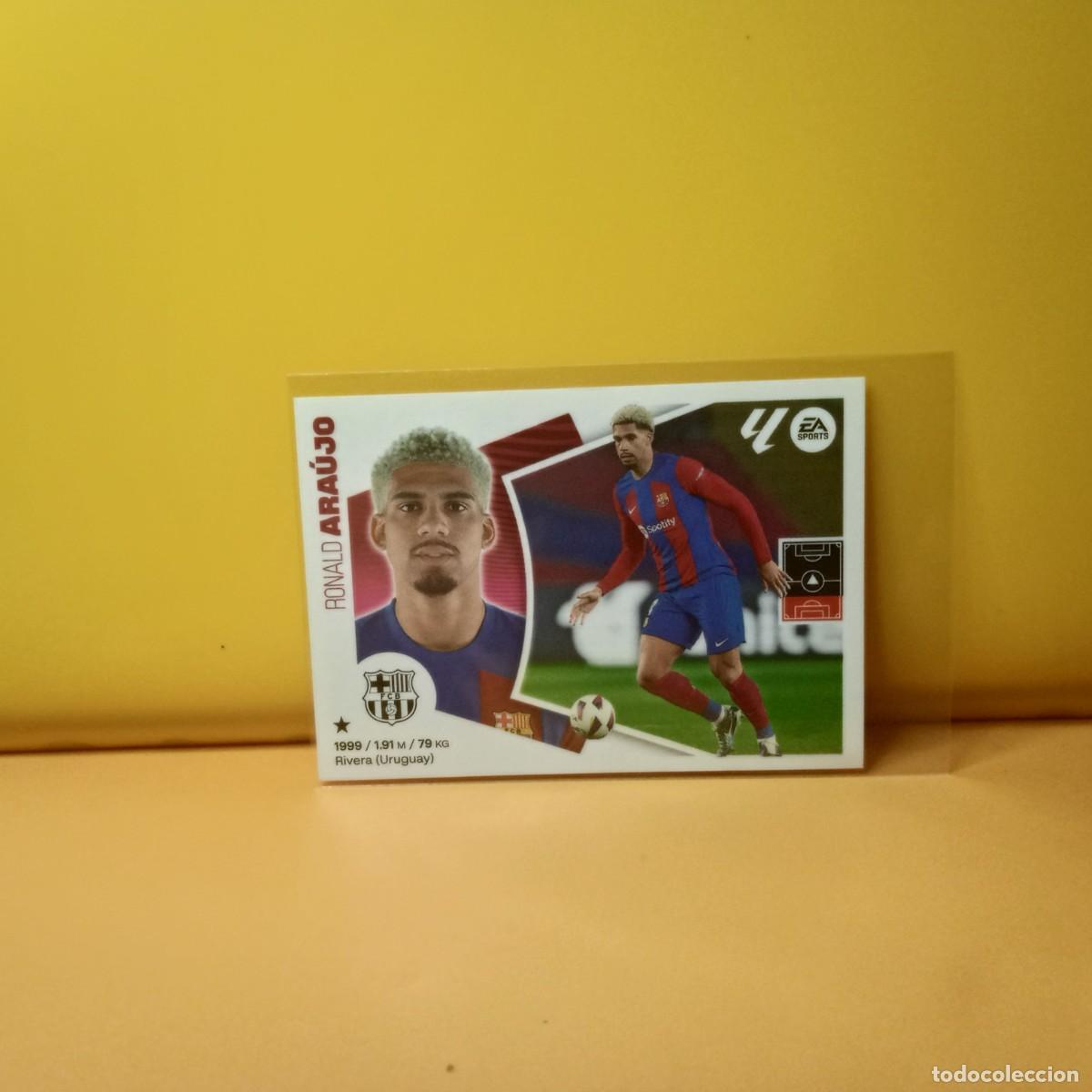 Fu&szlig;ball-Sticker: EDICIONES ESTE 2024 2025 24 25 F.C BARCELONA ARAUJO 6
