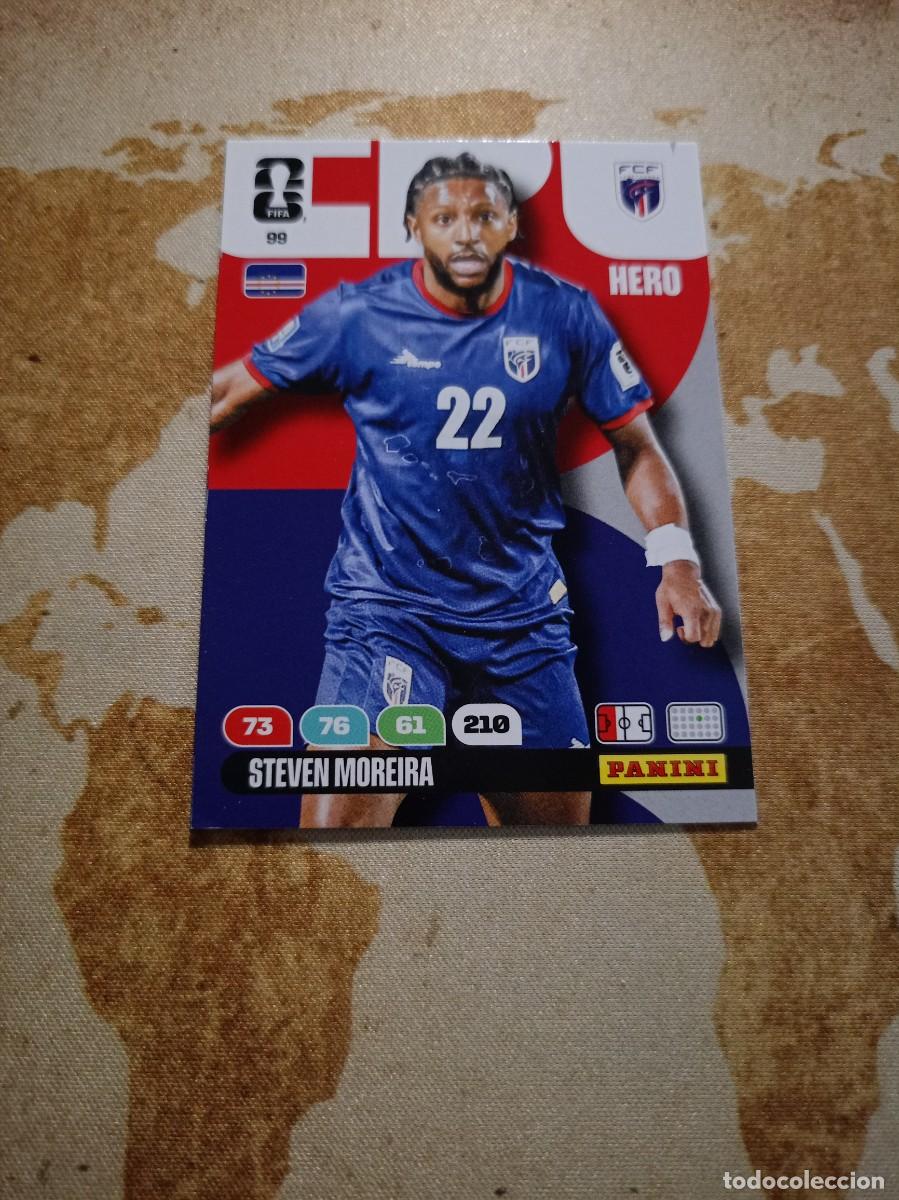 Cromos de f&uacute;tbol: Cabo Verde 99 STEVEN MOREIRA Adrenalyn WORLD cup 2026