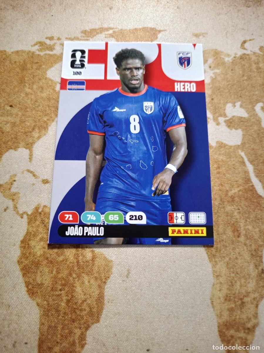 Cromos de f&uacute;tbol: Cabo Verde 100 JOAO PAULO Adrenalyn WORLD cup 2026