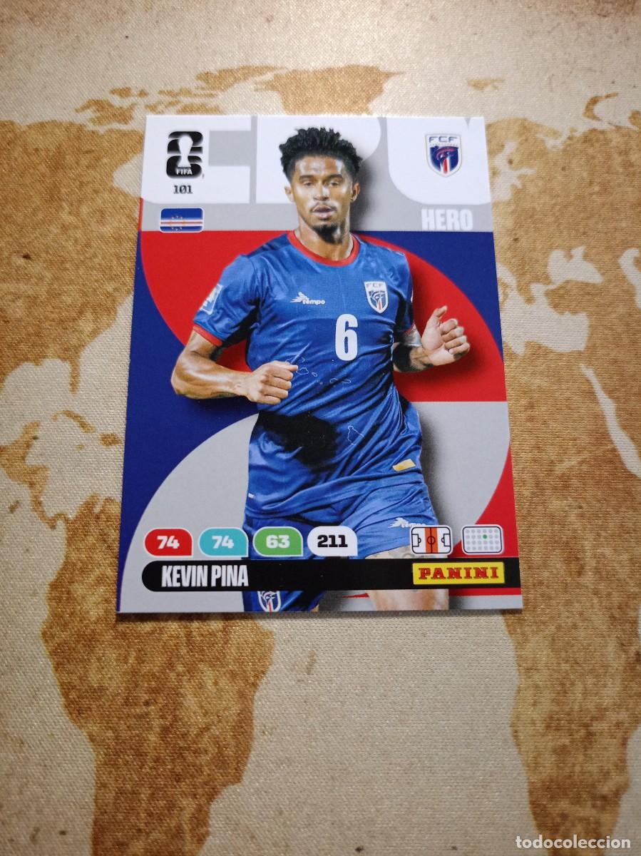 Fu&szlig;ball-Sticker: Cabo Verde 101 K&Eacute;VIN PINA Adrenalyn WORLD cup 2026