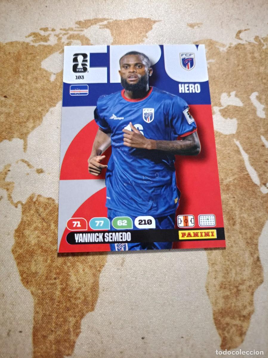 Fu&szlig;ball-Sticker: Cabo Verde 103 YANNICK SEMEDO Adrenalyn WORLD cup 2026