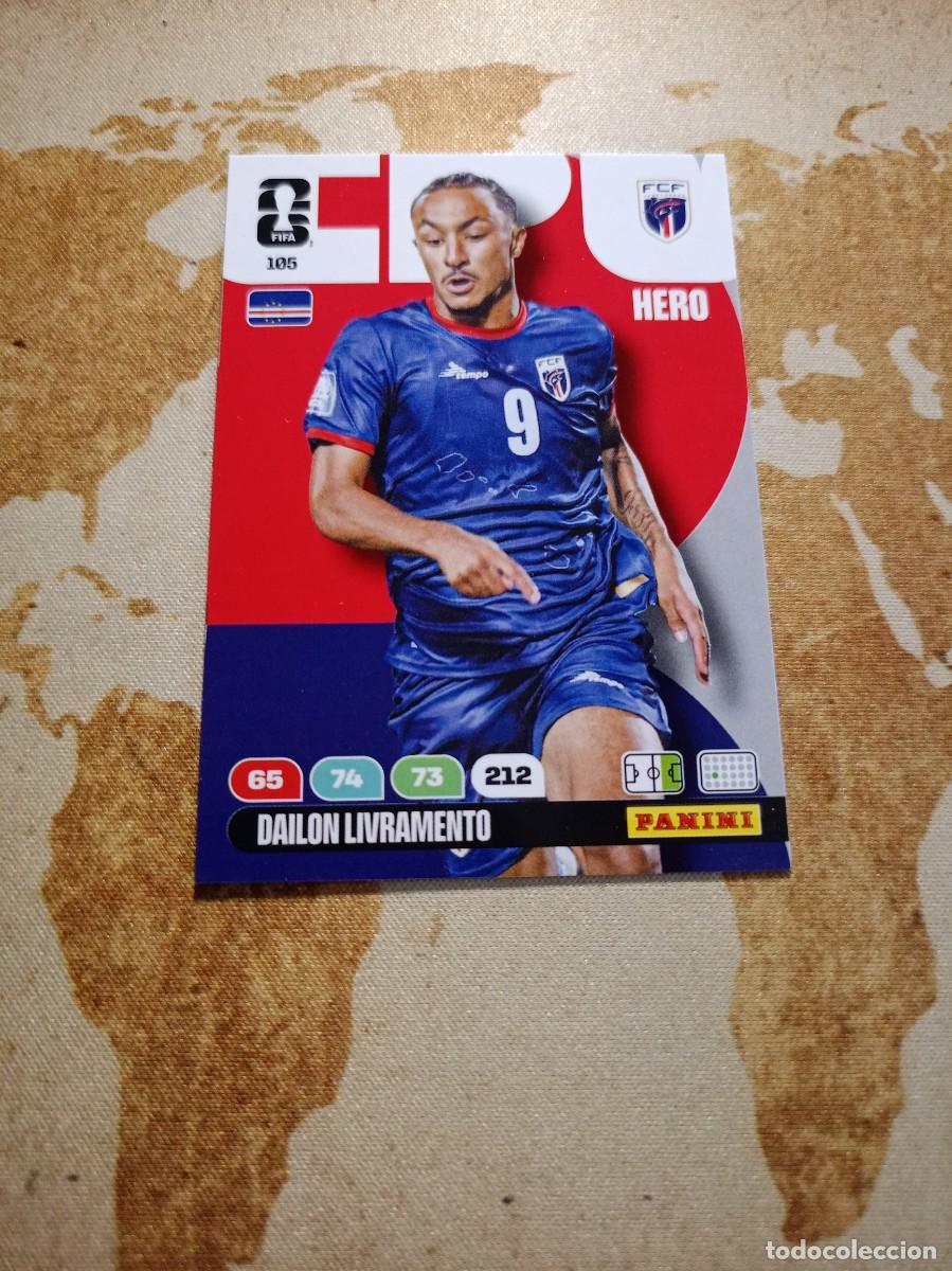 Cromos de f&uacute;tbol: Cabo Verde 105 DAILON LIVRAMENTO Adrenalyn WORLD cup 2026