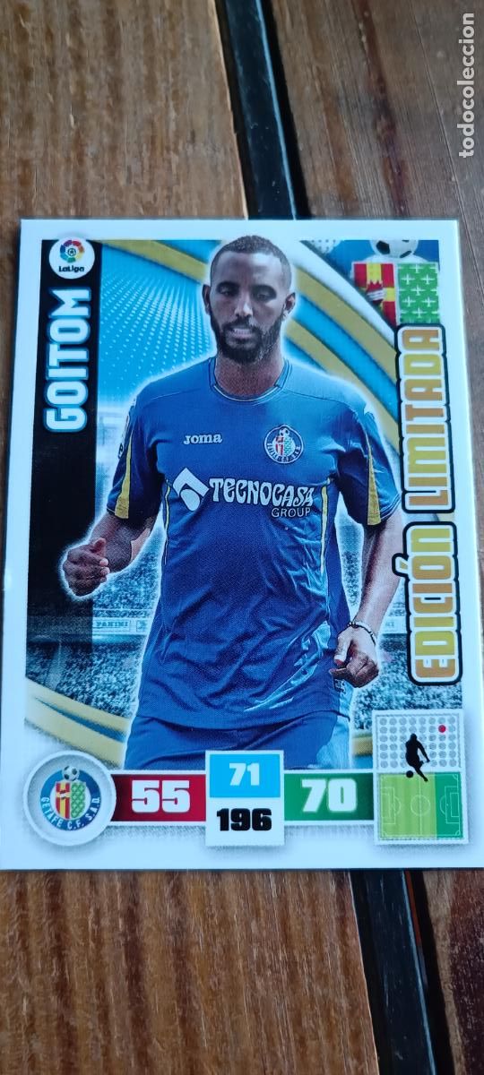 Cromos de f&uacute;tbol: Adrenalyn 15/16 Edici&oacute;n Limitada Goitom ( Getafe) Jugon 115