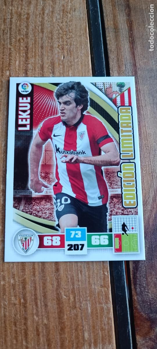 Cromos de f&uacute;tbol: Adrenalyn 15/16 Edici&oacute;n Limitada LEKUE ( At. Bilbao) Jugon 115