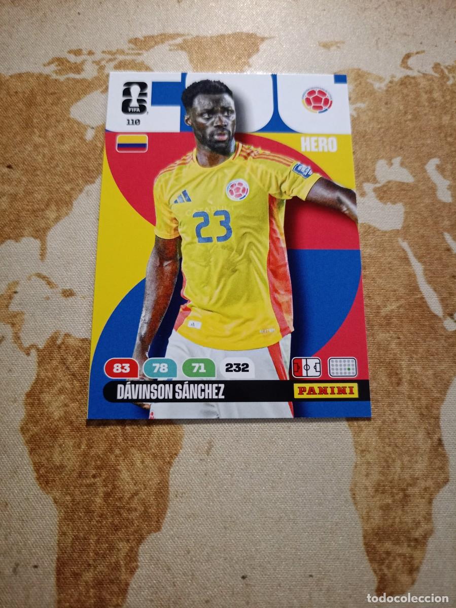 Cromos de f&uacute;tbol: Colombia 110 DAVINSON S&Aacute;NCHEZ Adrenalyn WORLD cup 2026