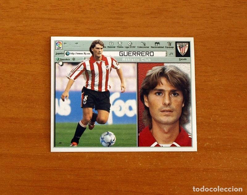 Cromos de f&uacute;tbol: Athletic de Bilbao - Julen Guerrero - Ediciones Este Liga 2001-2002, 01-02 - Nunca Pegado