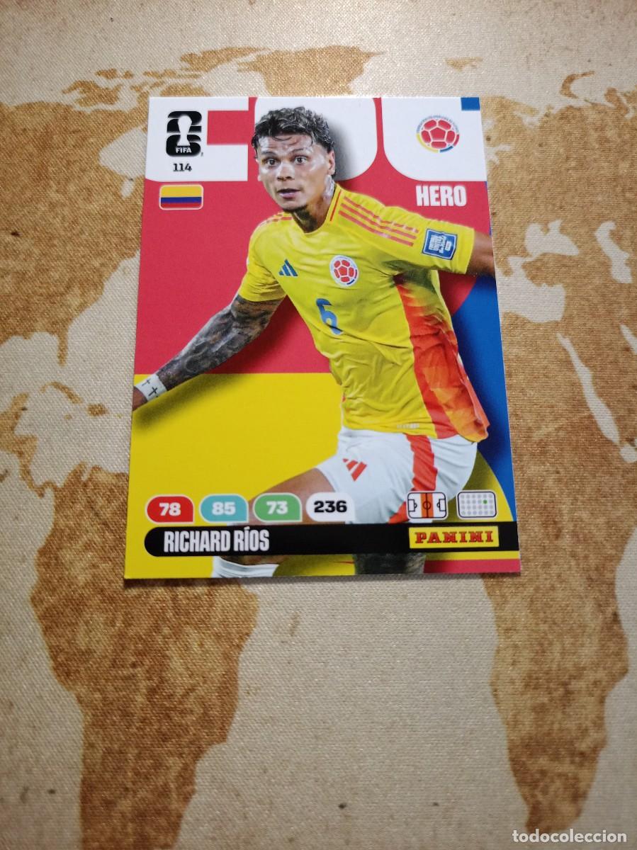 Cromos de Futebol: Colombia 114 RICHARD R&Iacute;OS Adrenalyn WORLD cup 2026
