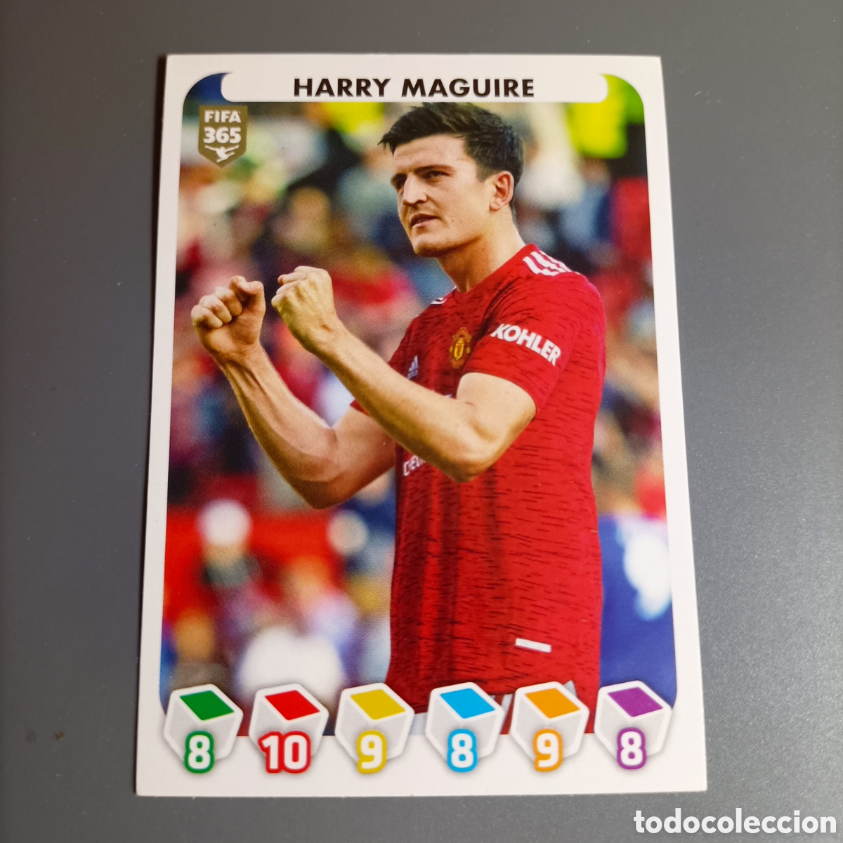 Cromos de f&uacute;tbol: STICKER PANINI ALBUM 2021. FIFA 365 (MANCHESTER UNITED) №83 HARRY MAGUIRE