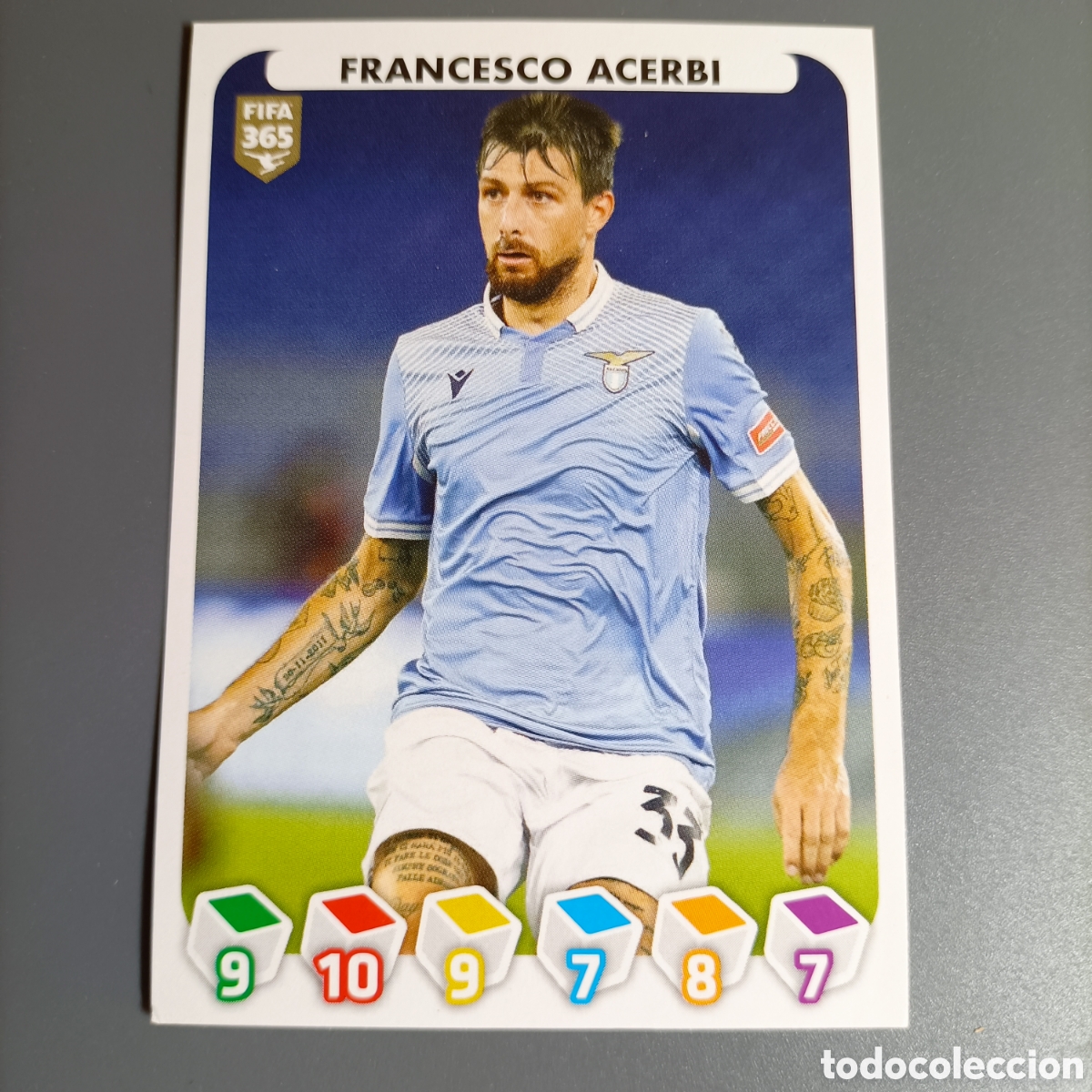 Cromos de f&uacute;tbol: STICKER PANINI ALBUM 2021. FIFA 365 (SS LAZIO) №273 FRANCESCO ACERBI