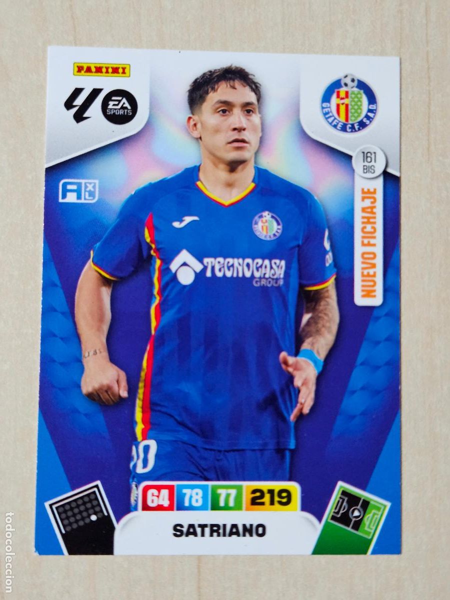 Cromos de f&uacute;tbol: FICHA N&ordm; BIS 161 SATRIANO - ADRENALYN 25 26 - PANINI 2025 - 26 - CROMO - NUEVO FICHAJE