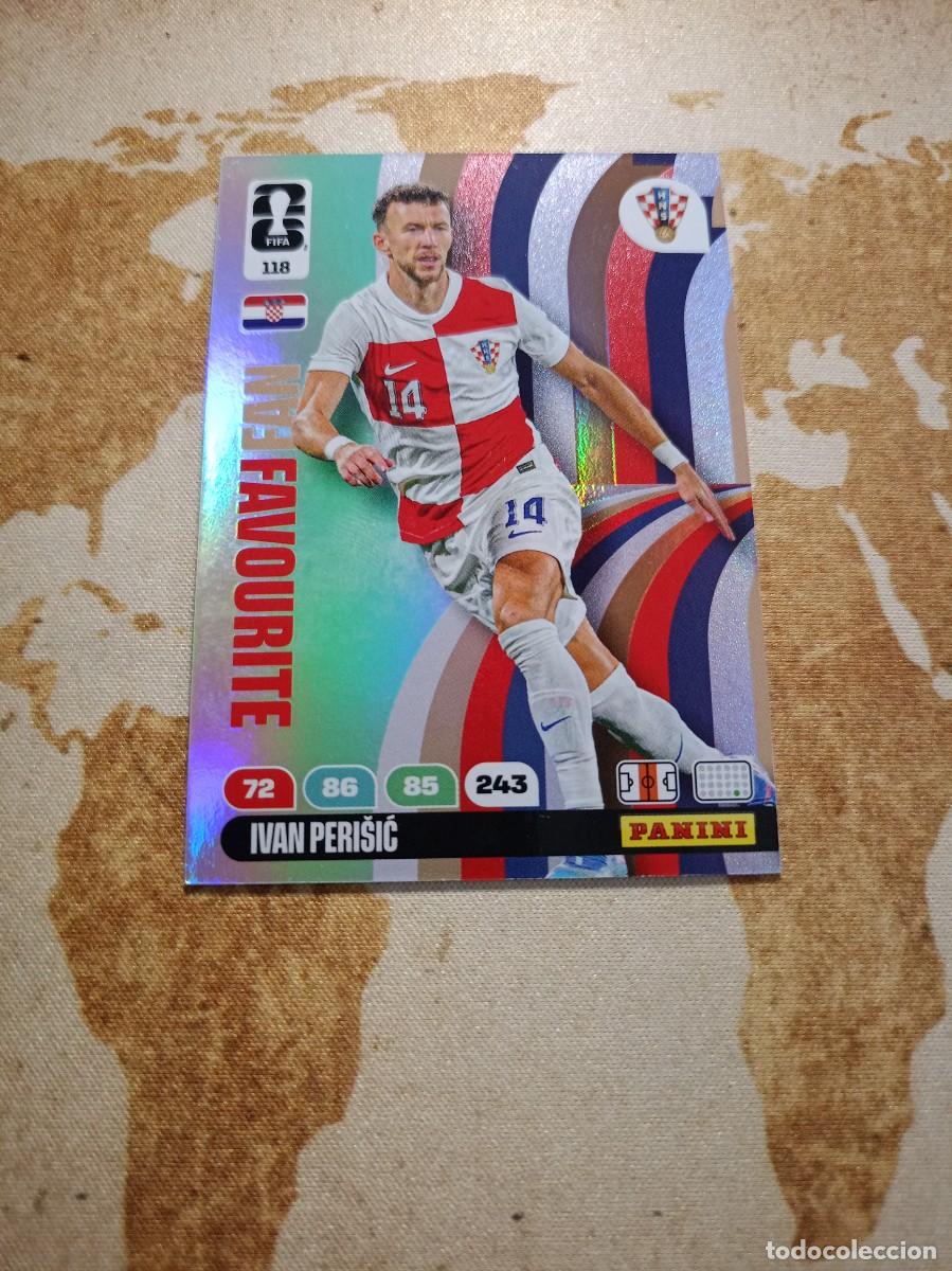Cromos de f&uacute;tbol: Croacia 118 IV&Aacute;N PERISIC Adrenalyn WORLD cup 2026