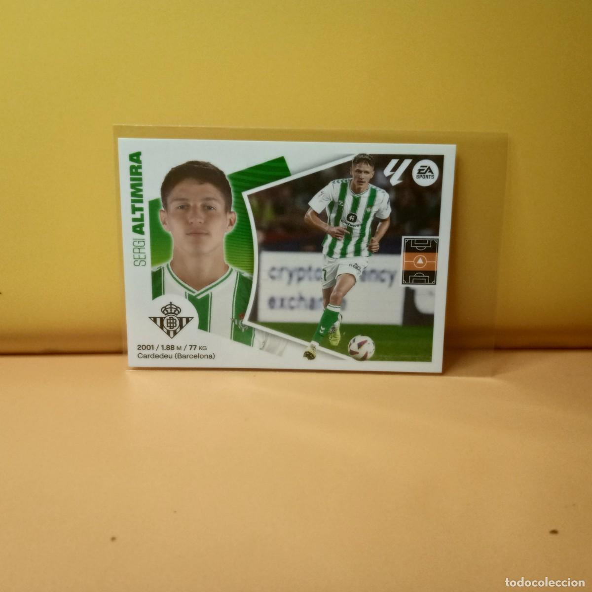 Fu&szlig;ball-Sticker: EDICIONES ESTE 2024 2025 24 25 REAL BETIS ALTIMIRA 9 BIS (COLOCA) 4&ordf; EDICI&Oacute;N